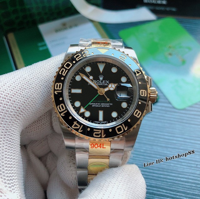 劳力士手表 Rolex格林尼治型 116710 N厂超级复刻ROLEX男士腕表 两地时间腕表 gjs1614